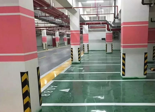 地下停车场地坪