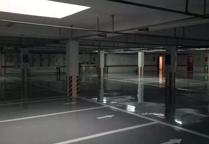 地下停车场地坪